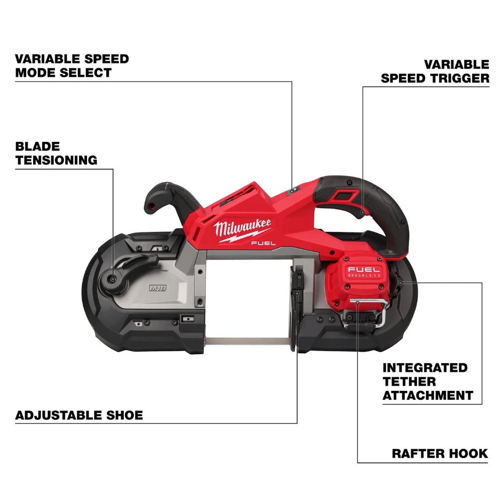 Milwaukee M18 FUEL Deep Cut Band Saw from Columbia Safety